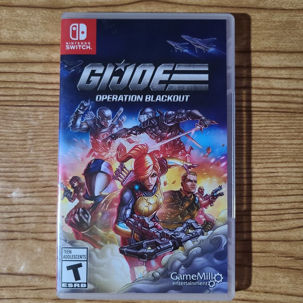 GI Joe Operation Blackout Nintendo Switch Game